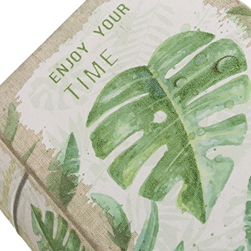 Juego 2 Caja Libro de Seguridad de Madera Verde étnico salón Iris