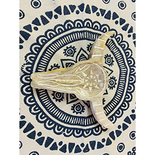 Bandeja vaciabolsillos de Madera Mango Boho decape