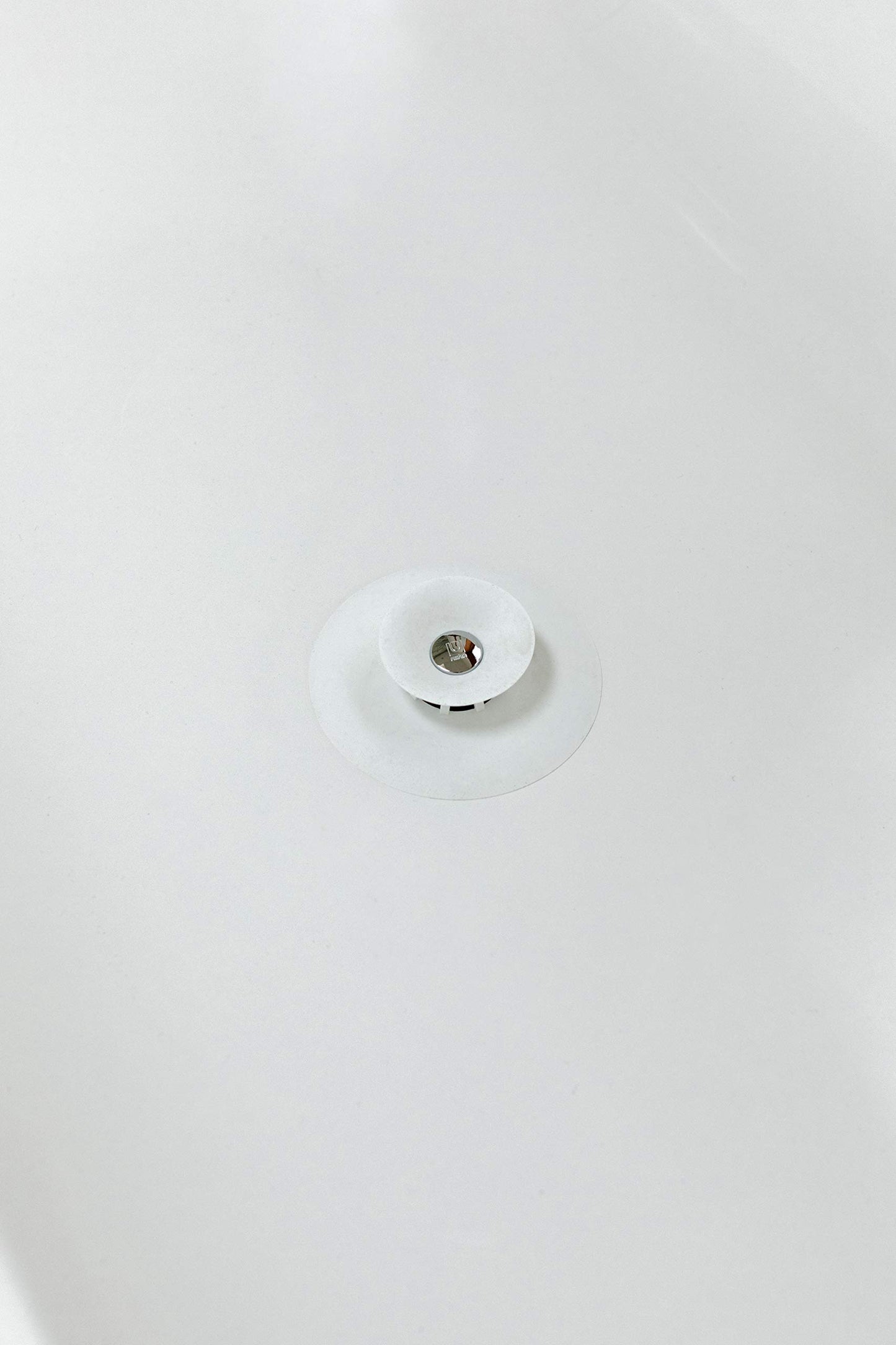 Flex Tapón de drenaje y atrapacabello, Silicona, Blanco