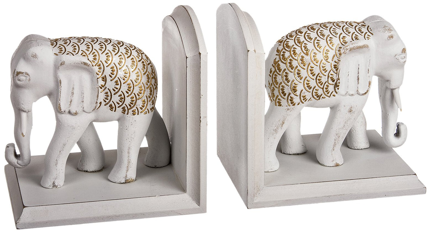 Apoyalibros Elefante 30 Cm Decoracion