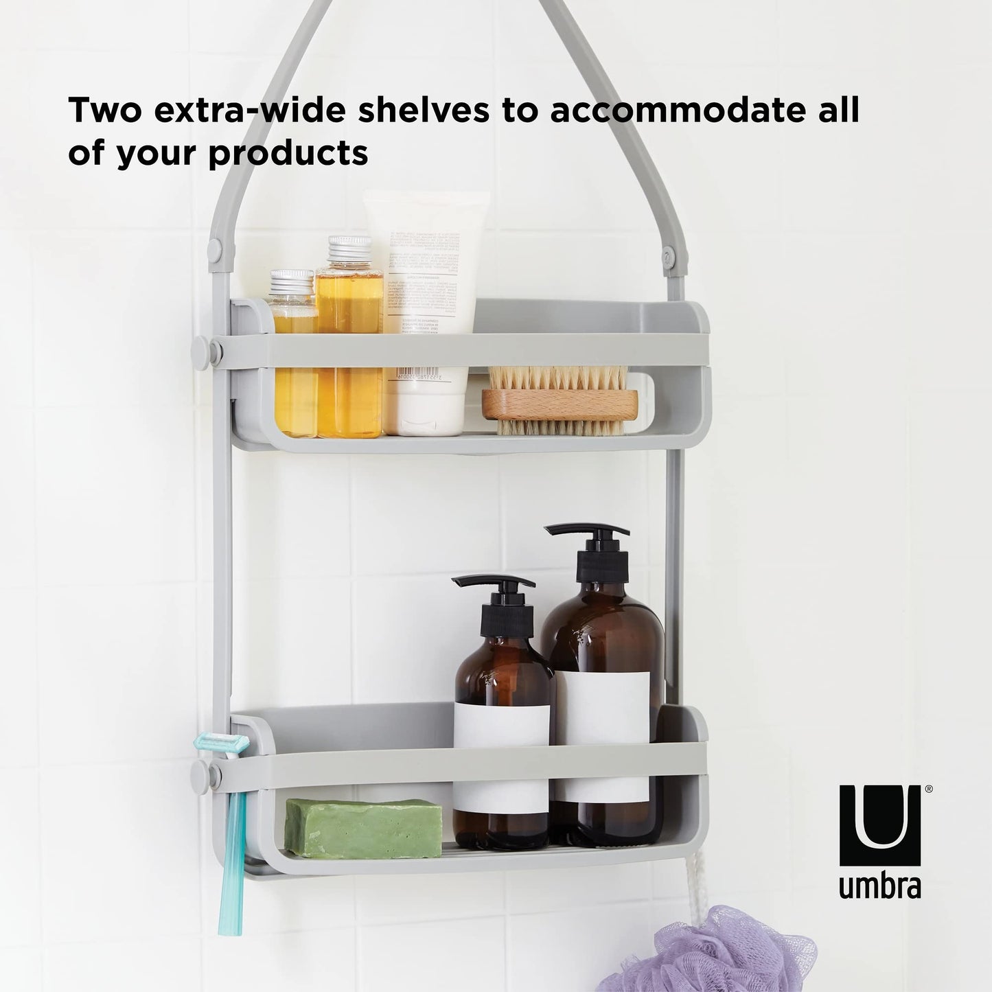 Flex Organizador para Ducha con Dos Niveles