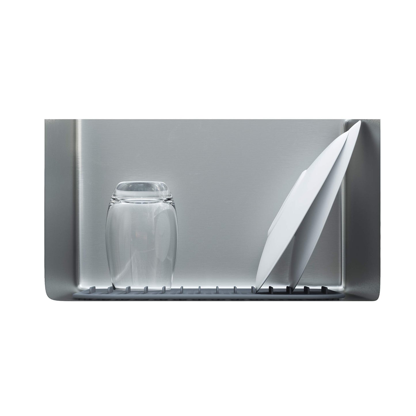 Sling Alfombrilla para Fregadero, Gris, grande