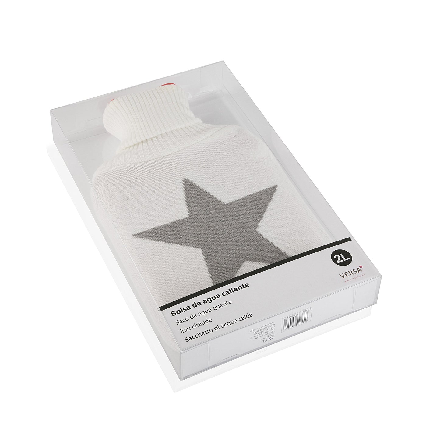 Bolsa de agua 2l gris estrella