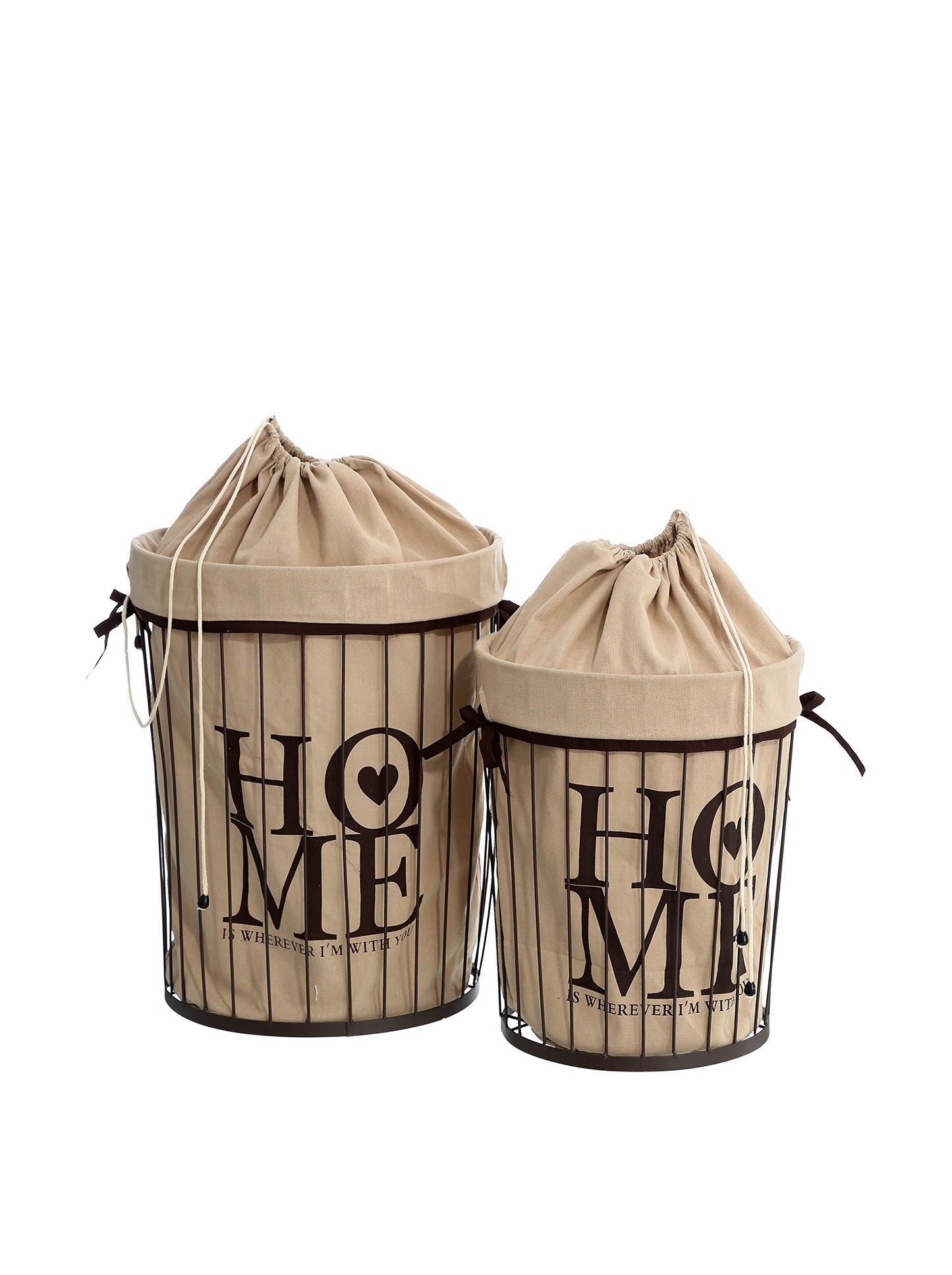 LOFT IN MANHATTAN Set Cesto De La Ropa 2 Uds. Home