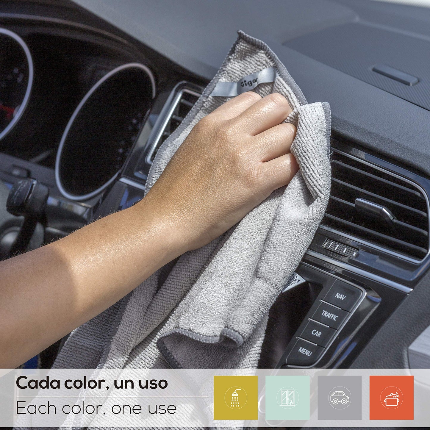 Vigar - Rengo Bayeta de Microfibra