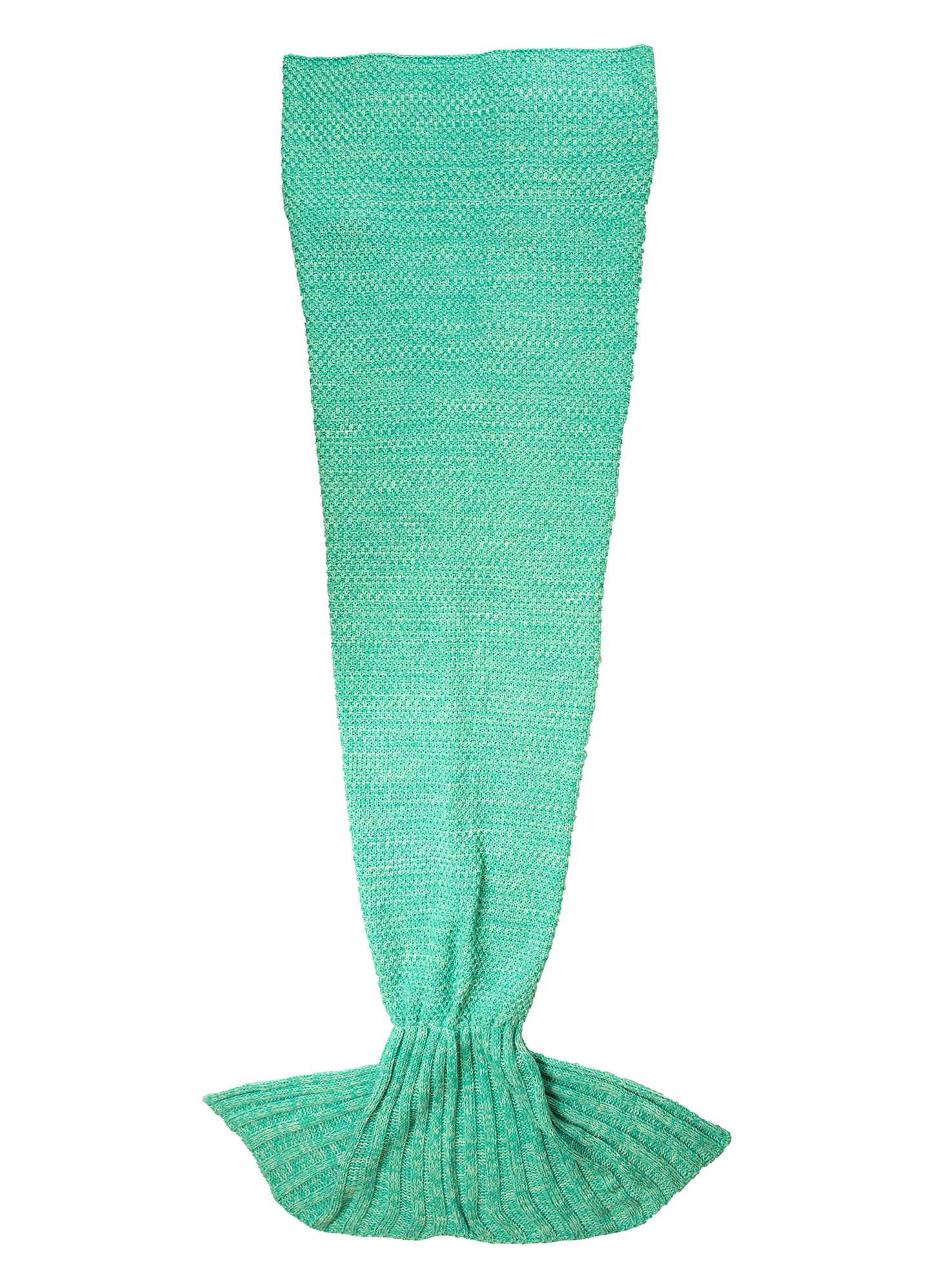 Fisura Manta Sirena Verde Menta 180x90cm 600gr Cola Sirenita Adulto Mujer Super Suave, Poliester, Grande