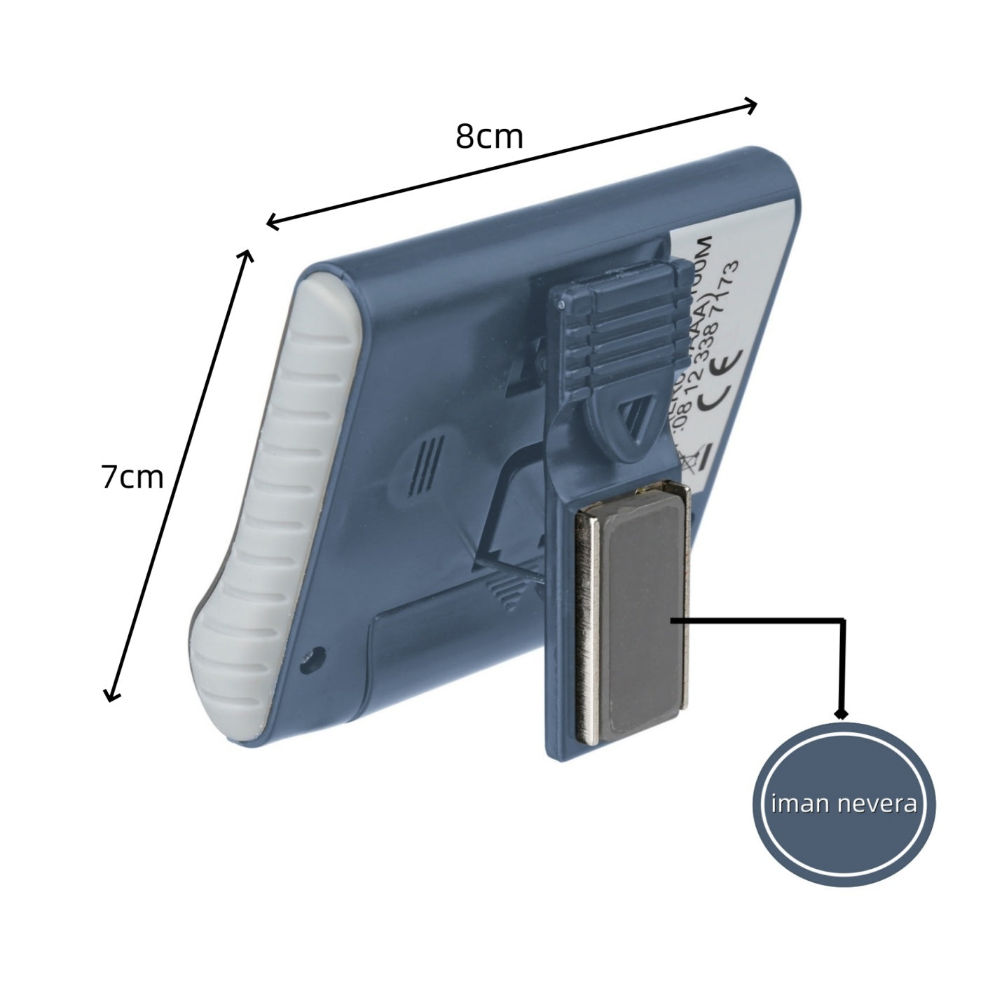 Temporizador de Cocina, Magnético Digital Timer con Pantalla Grande, Temporizador Multifunción Timer en Niños para Estudiar, Trabajar, Hacer Ejercicio