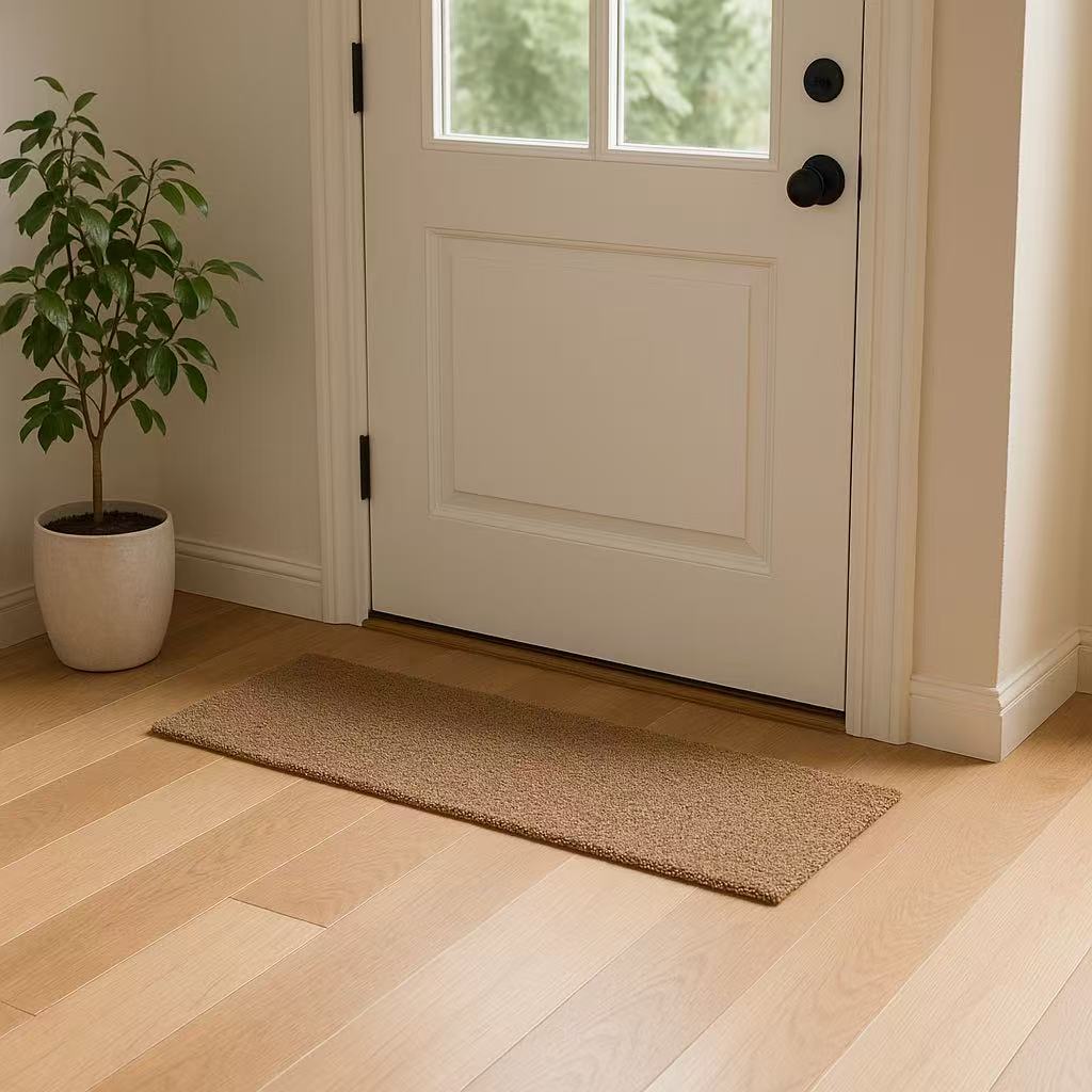 Felpudo de Fibra de Coco 75x25cm Antideslizantes - Alfombras Originales para la Entrada a Casa, Pasillos, Puertas de Exterior