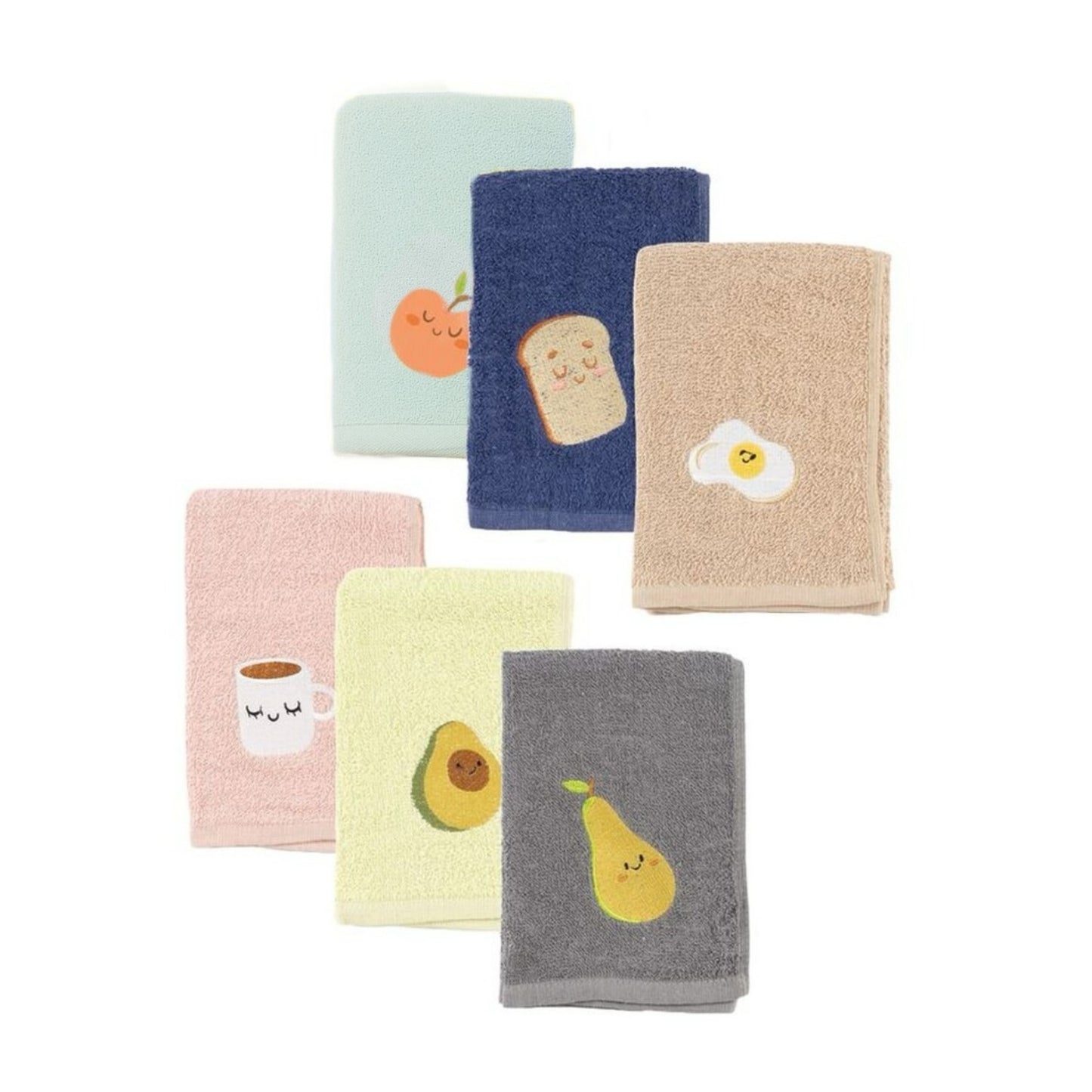 Paño de Cocina de Alta Calidad, Absorbente y Resistente, Diseño Elegante para Cocina, Juego de Trapos Suaves, 50 x 50 cm