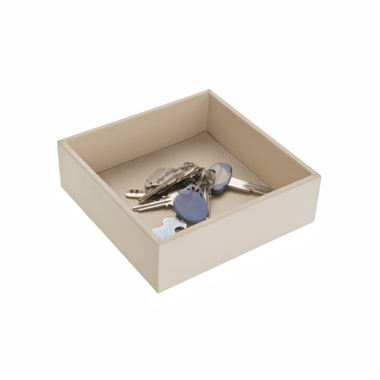DAMDAM GO Bandeja Organizador Para Accesorios, Vaciabolsillos Para Llaves, Almacenamiento Aparador Organizador, Teléfono, Moneda, Joyería y Mesa de Noche