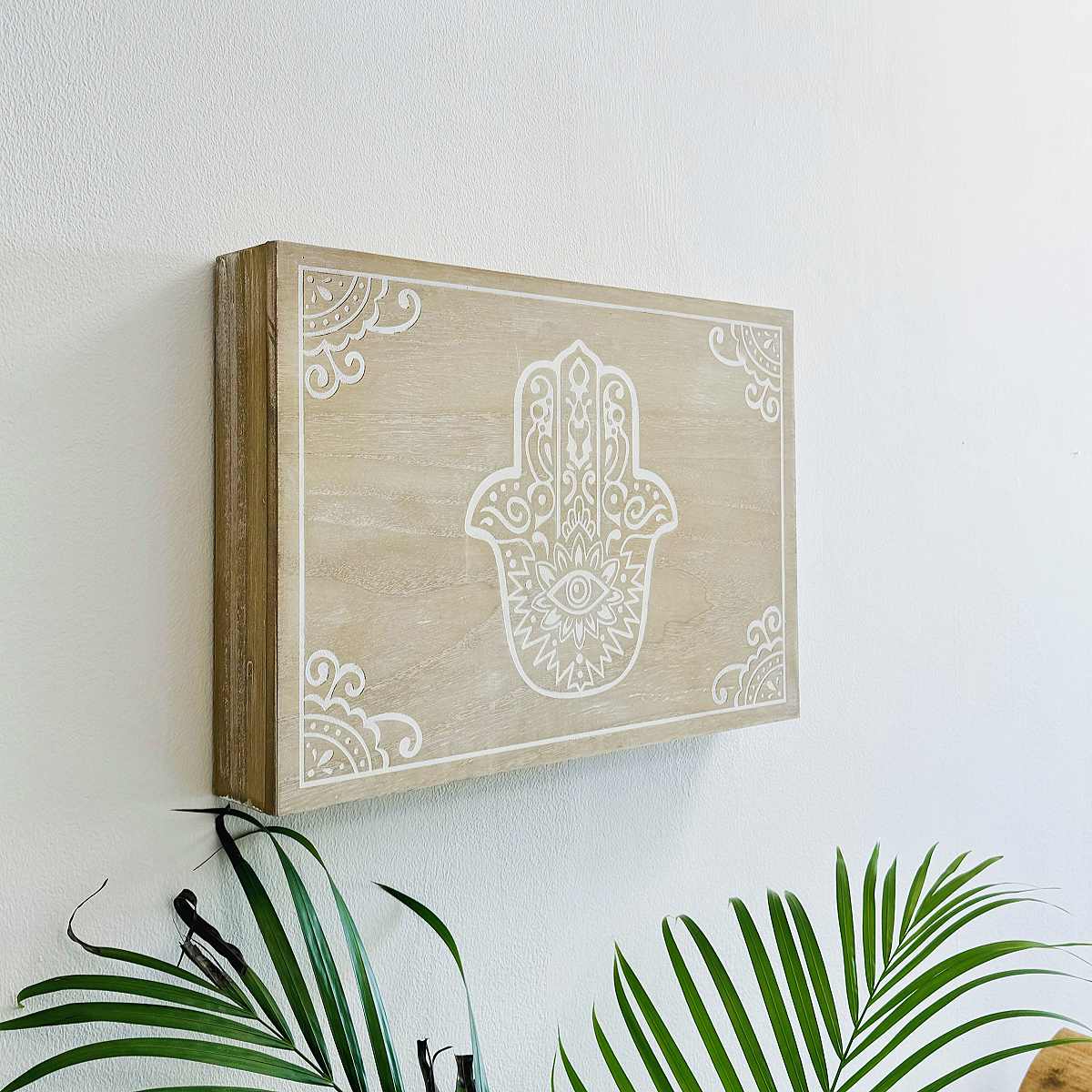 Tapa Contador de luz Cubre Cuadros electricos Nórdico de Madera