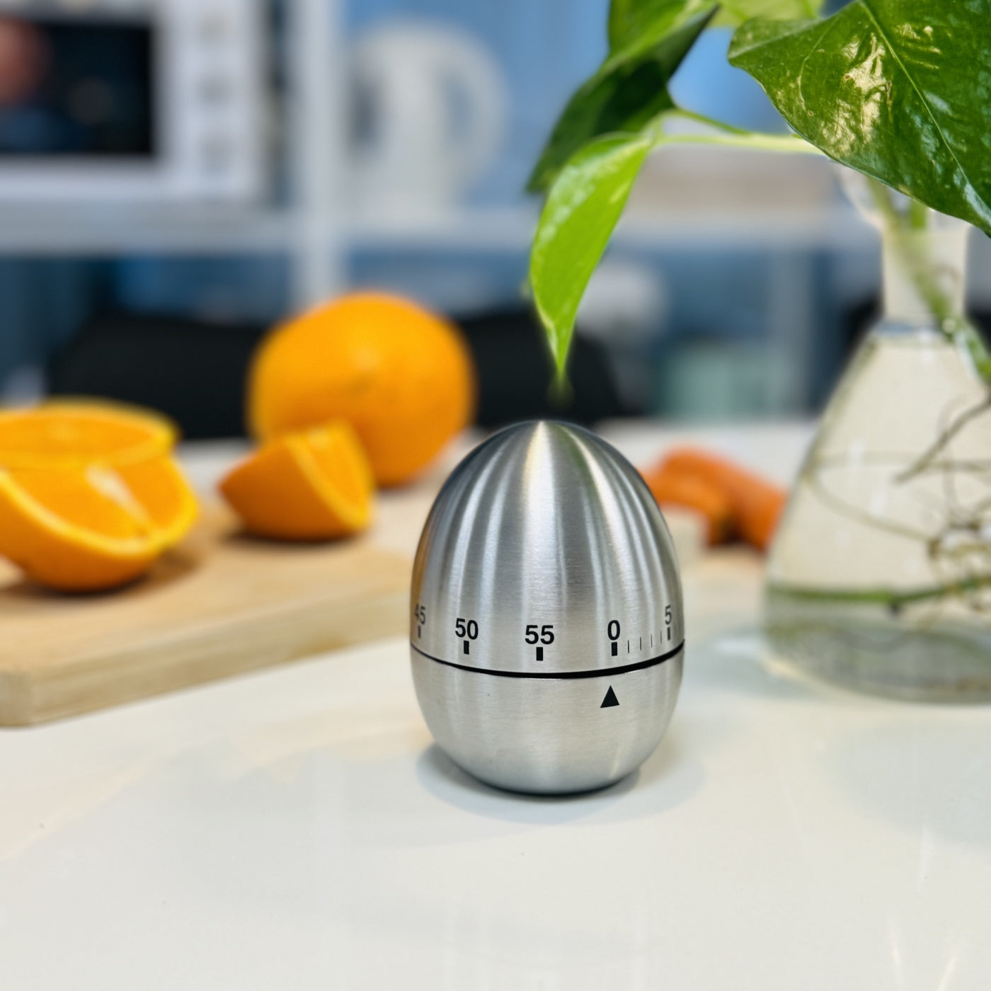 Temporizador de Cocina, Alarma Fuerte Giratoria Mecánica Forma de Huevo, Temporizador Multifunción Timer en Niños para Estudiar, Trabajar, Hacer Ejercicio