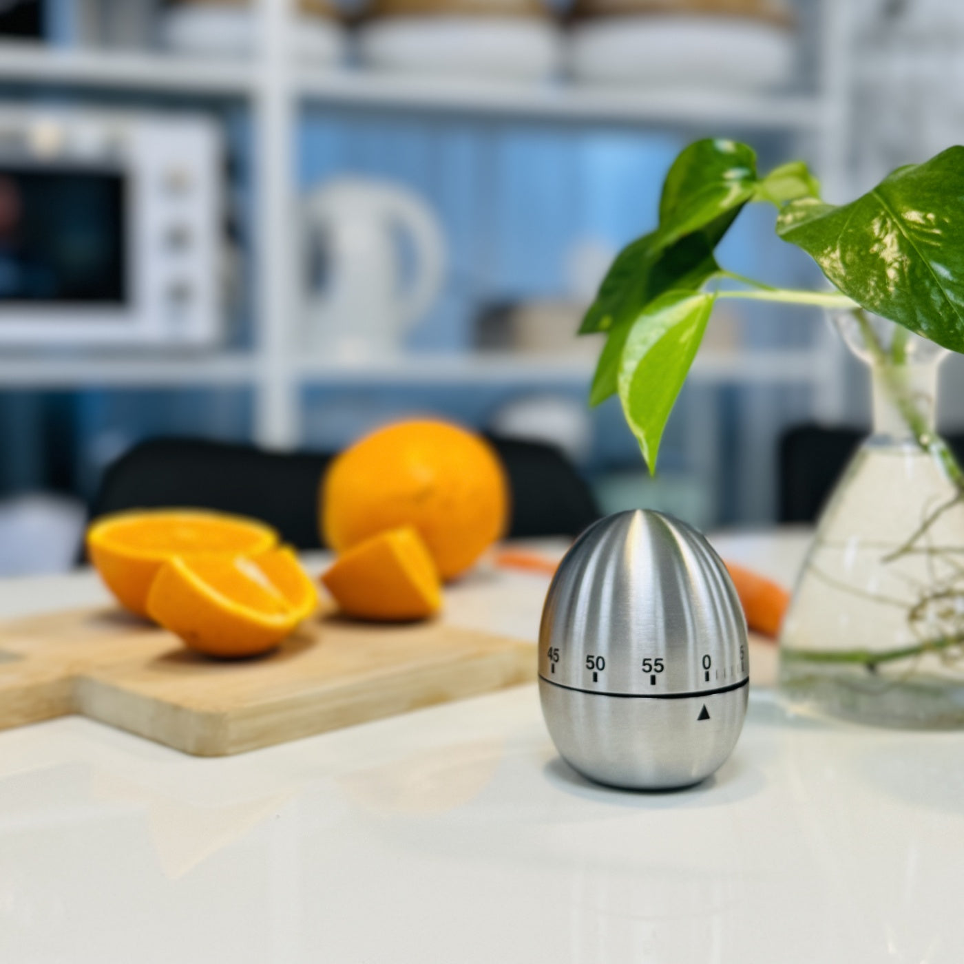 Temporizador de Cocina, Alarma Fuerte Giratoria Mecánica Forma de Huevo, Temporizador Multifunción Timer en Niños para Estudiar, Trabajar, Hacer Ejercicio