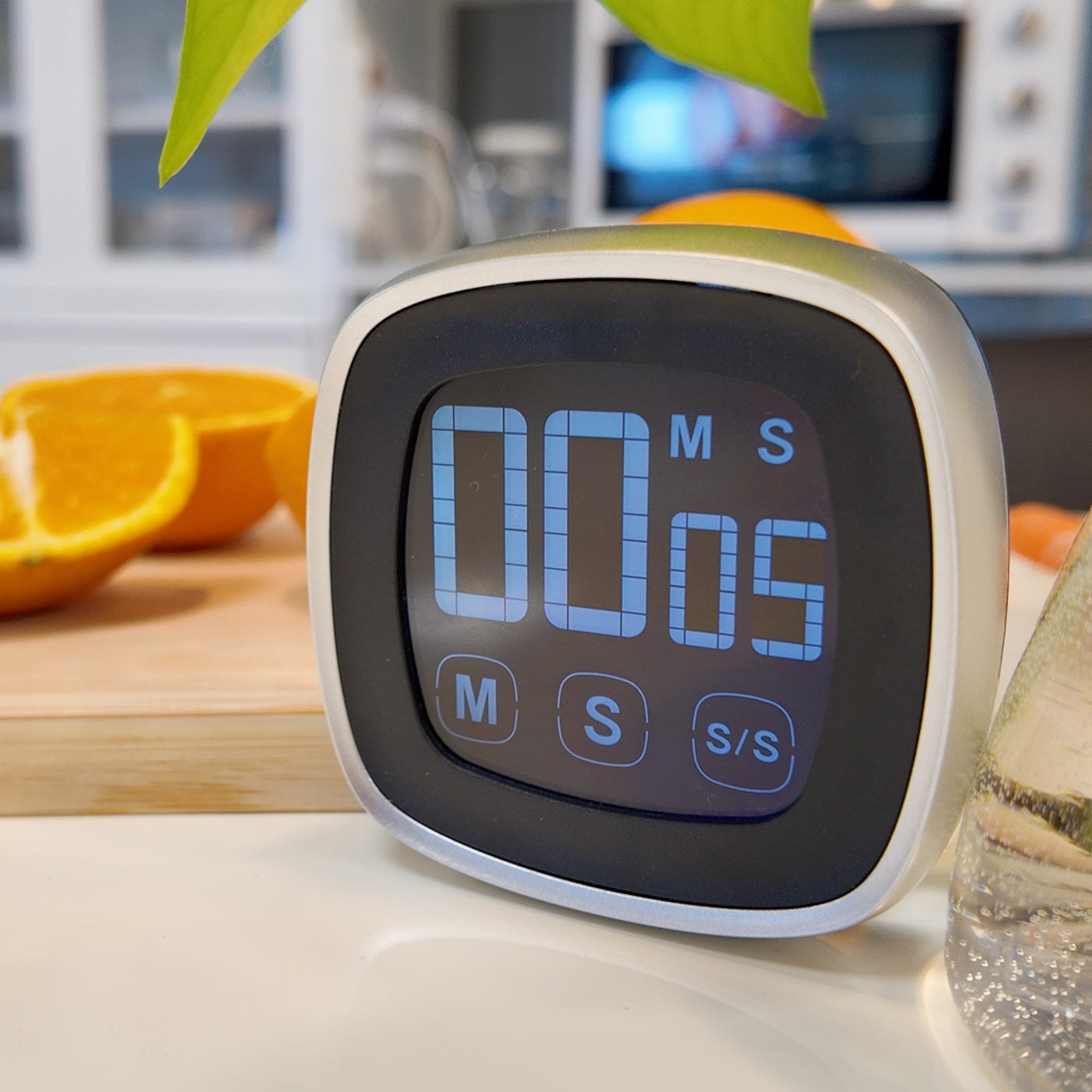 Temporizador de Cocina, Magnético Digital Timer con Pantalla Grande, Temporizador Multifunción Timer en Niños para Estudiar, Trabajar, Hacer Ejercicio