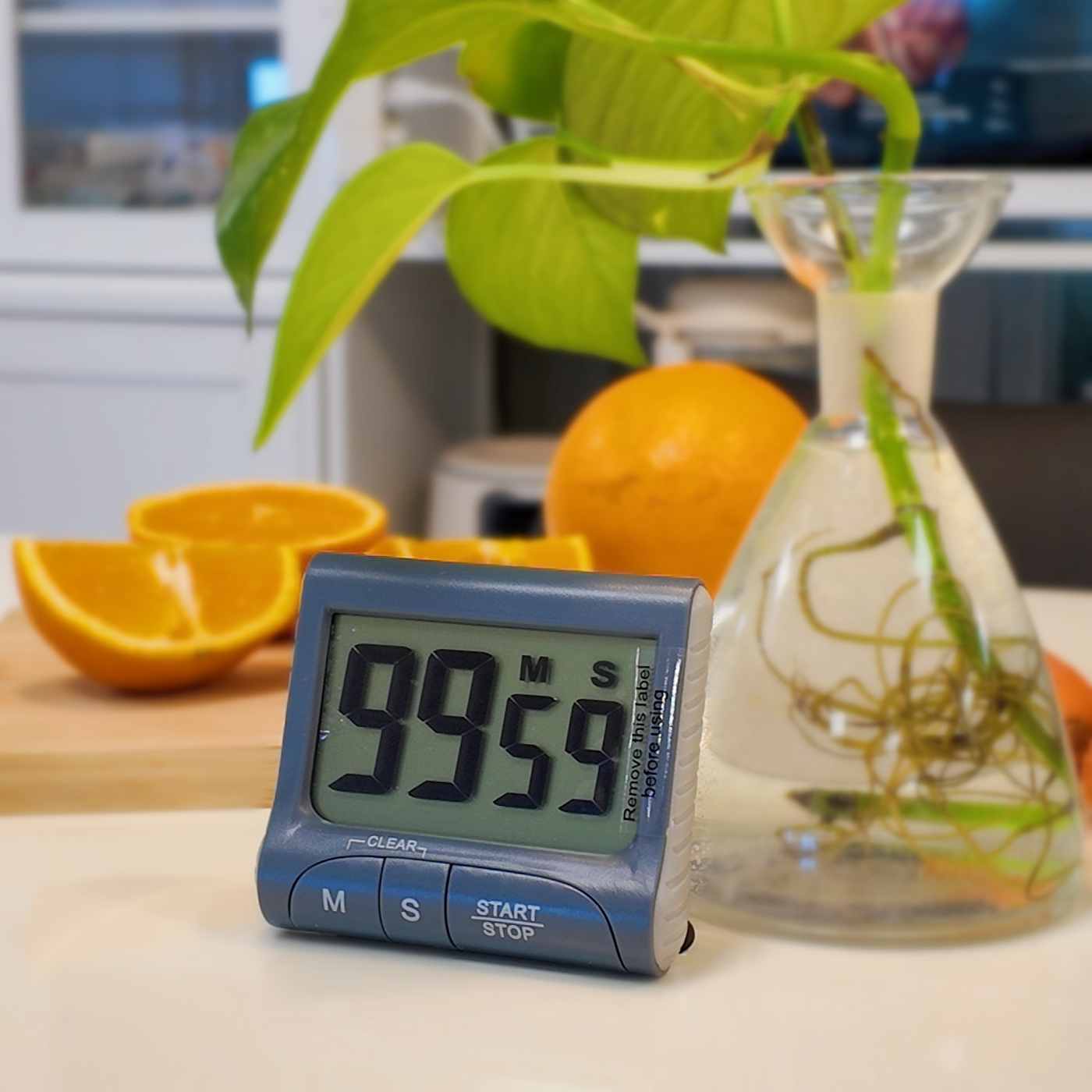 Temporizador de Cocina, Magnético Digital Timer con Pantalla Grande, Temporizador Multifunción Timer en Niños para Estudiar, Trabajar, Hacer Ejercicio