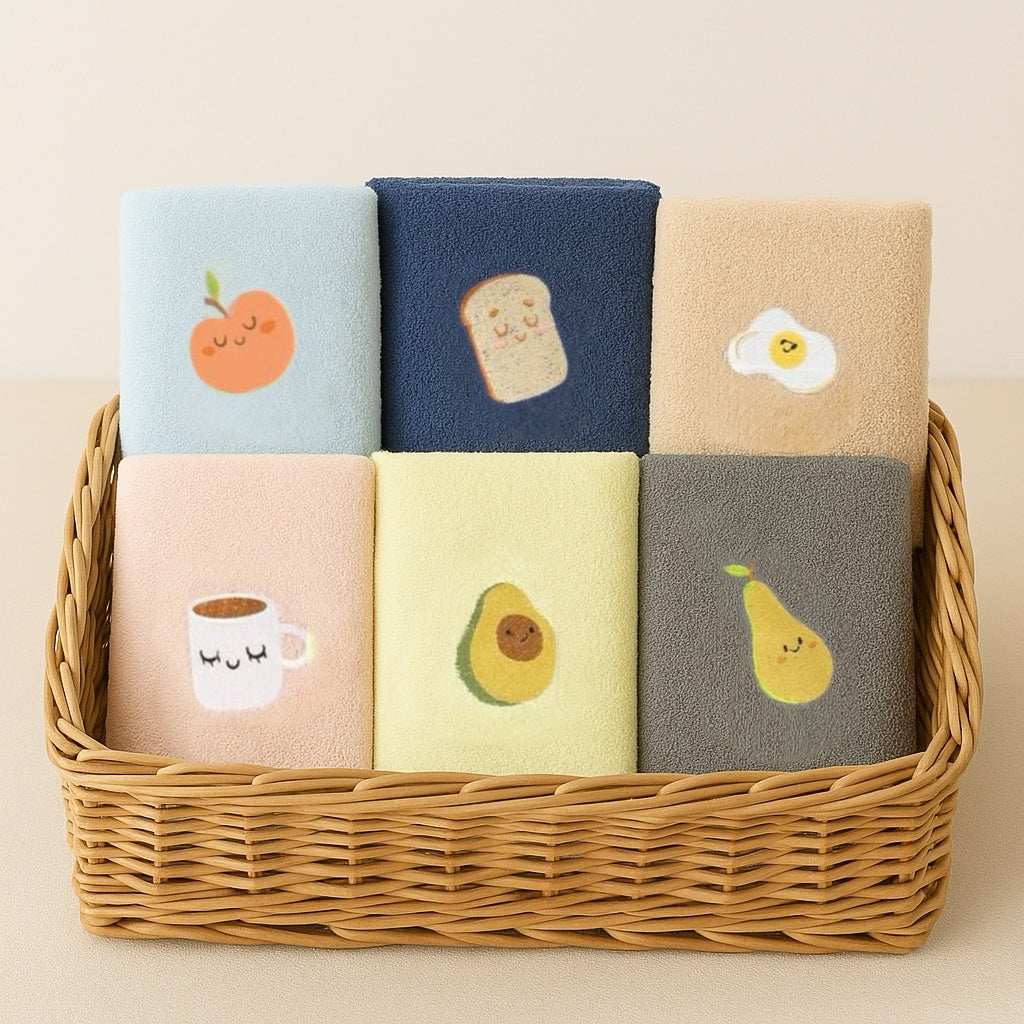 Paño de Cocina de Alta Calidad, Absorbente y Resistente, Diseño Elegante para Cocina, Juego de Trapos Suaves, 50 x 50 cm