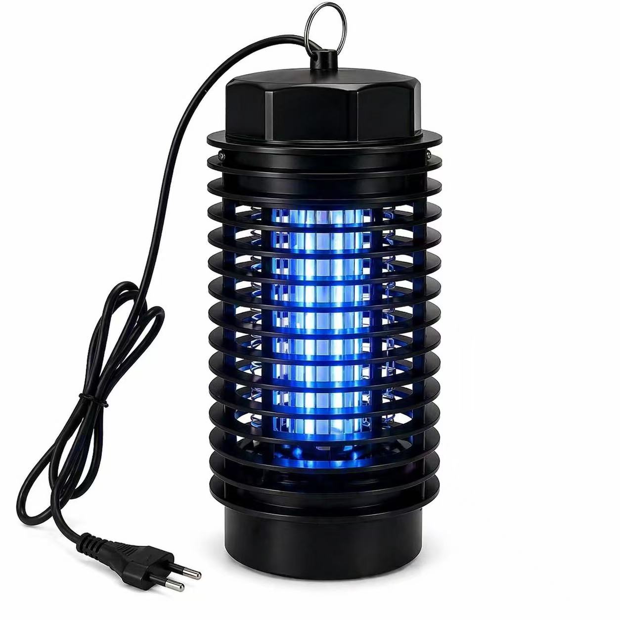 DAMDAM GO Mata Mosquitos Eléctrico LED UV 1W, Antimosquitos Silencioso con Luz Ultravioleta, Cobertura 30-40 m², Bajo Consumo, para Interior – Dormitorio, Cocina, Oficina