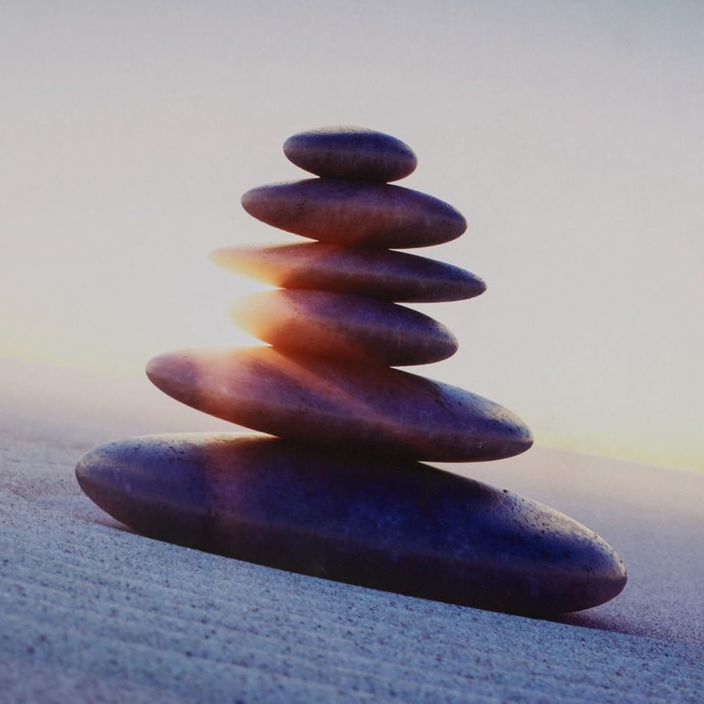 Tapa Contador luz o Cuadro eléctrico Piedras de Madera MDF de 46x6x33 cm