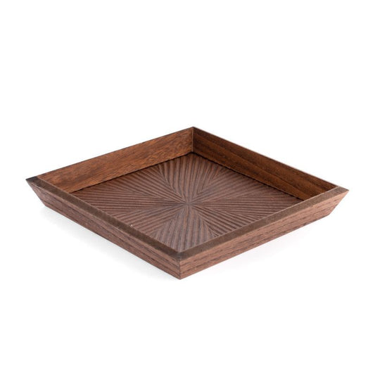 Bandeja Vaciabolsillos de Madera Marron Decape