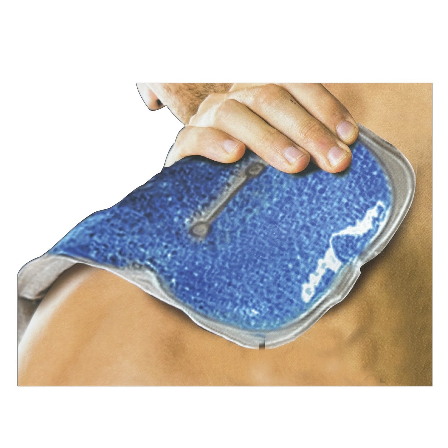 Pack de 2 Bolsas Térmicas con Perlas de Gel Frío y Calor con Cinturón Ajustable – Compresas Reutilizables Para Hombros, Espalda y Cintura, Alivio del Dolor Muscular y Lesiones