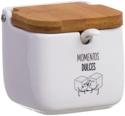 Salero y azucarero de Cocina Original metacrilato de diseño, recipientes acrilico Almacenamiento. (Momentos)