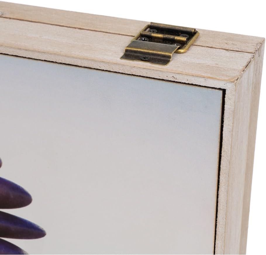 Tapa Contador luz o Cuadro eléctrico Piedras de Madera MDF de 46x6x33 cm