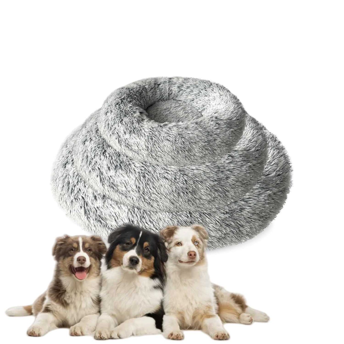 DAMDAM GO Camas para Mascotas, Cama para Perros, Cama Gato, Alfombra de Felpa Suave y Mullida