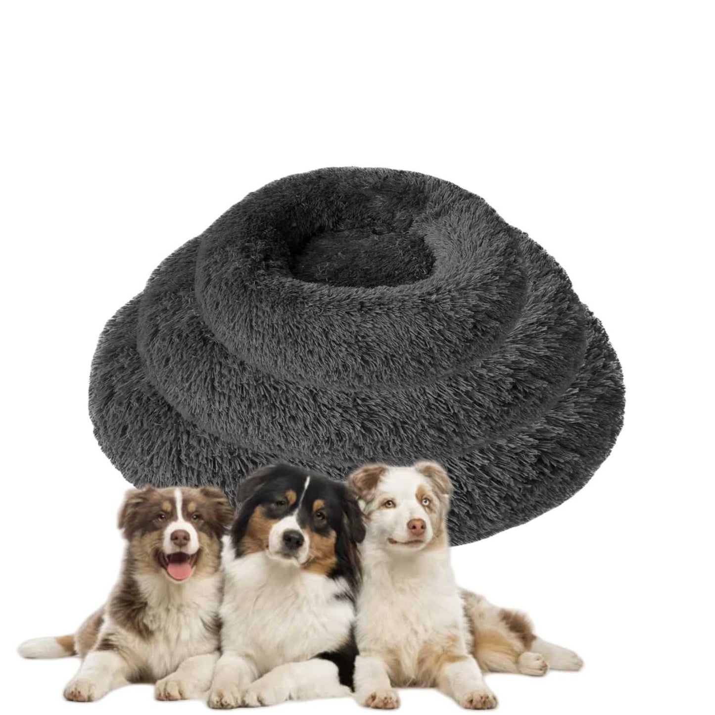 DAMDAM GO Camas para Mascotas, Cama para Perros, Cama Gato, Alfombra de Felpa Suave y Mullida