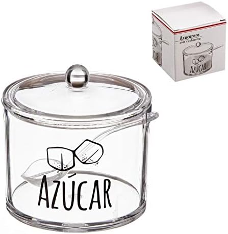 Salero y azucarero de Cocina Original acrilico diseño Frase LA Sal DE MI Vida