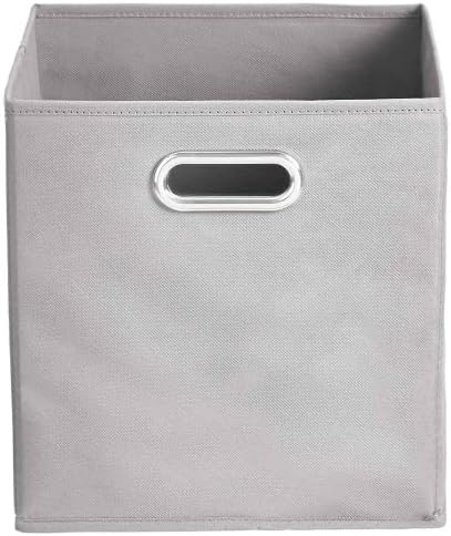 Cajas de Almacenamiento de Tela Cesta Organizador Plegable Pack de 2 Unidades