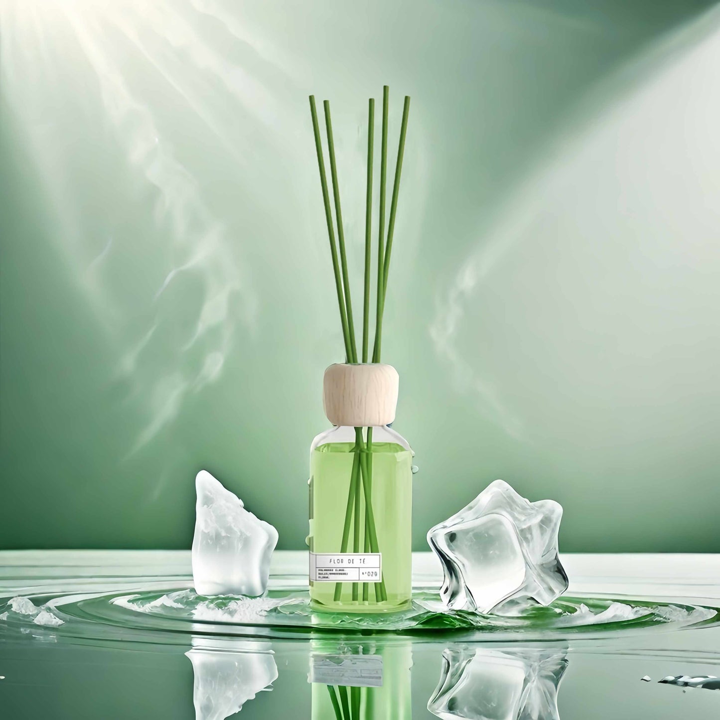 Difusor de Aroma Fresco de Larga Duración, Ambientador Mikado 220 ml, Aromas Naturales para el Hogar, Relajante y Refrescante