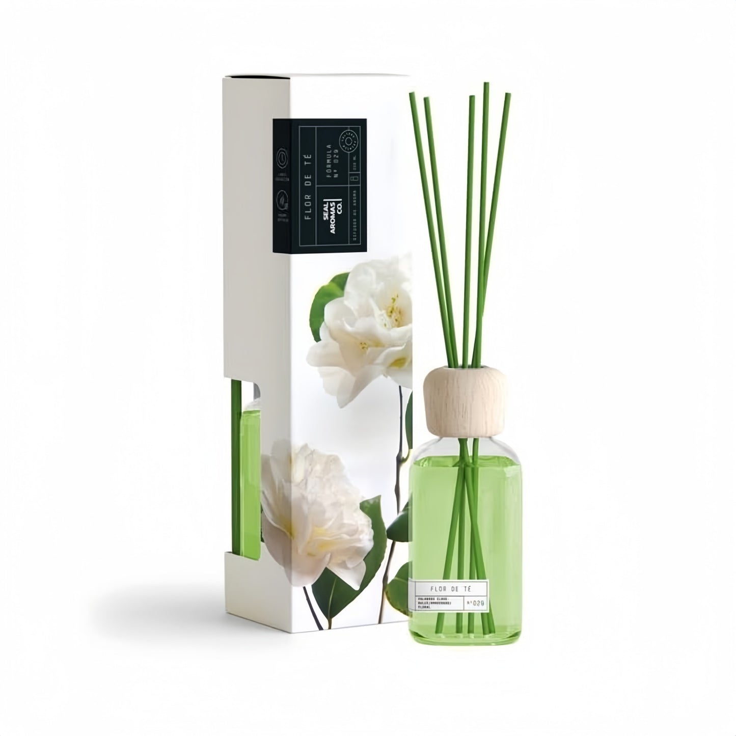 Difusor de Aroma Fresco de Larga Duración, Ambientador Mikado 220 ml, Aromas Naturales para el Hogar, Relajante y Refrescante