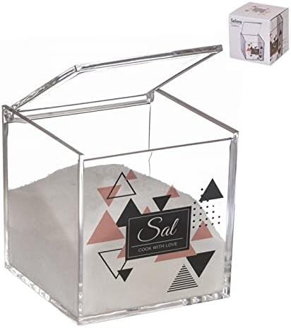 Salero y azucarero de Cocina Original metacrilato de diseño, recipientes acrilico Almacenamiento