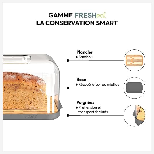 5five - Panera "fresh eat" gris 29cm