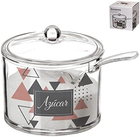 Salero y azucarero de Cocina Original metacrilato de diseño, recipientes acrilico Almacenamiento