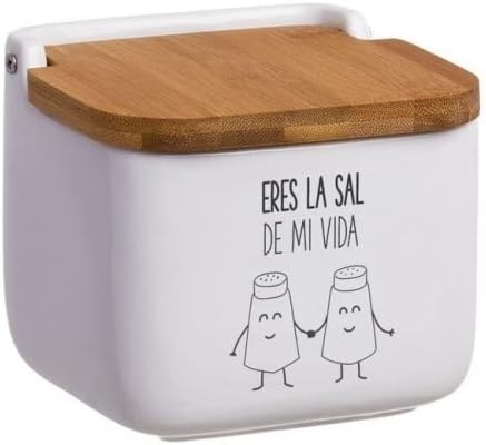 Salero y azucarero de Cocina Original metacrilato de diseño, recipientes acrilico Almacenamiento. (Momentos)