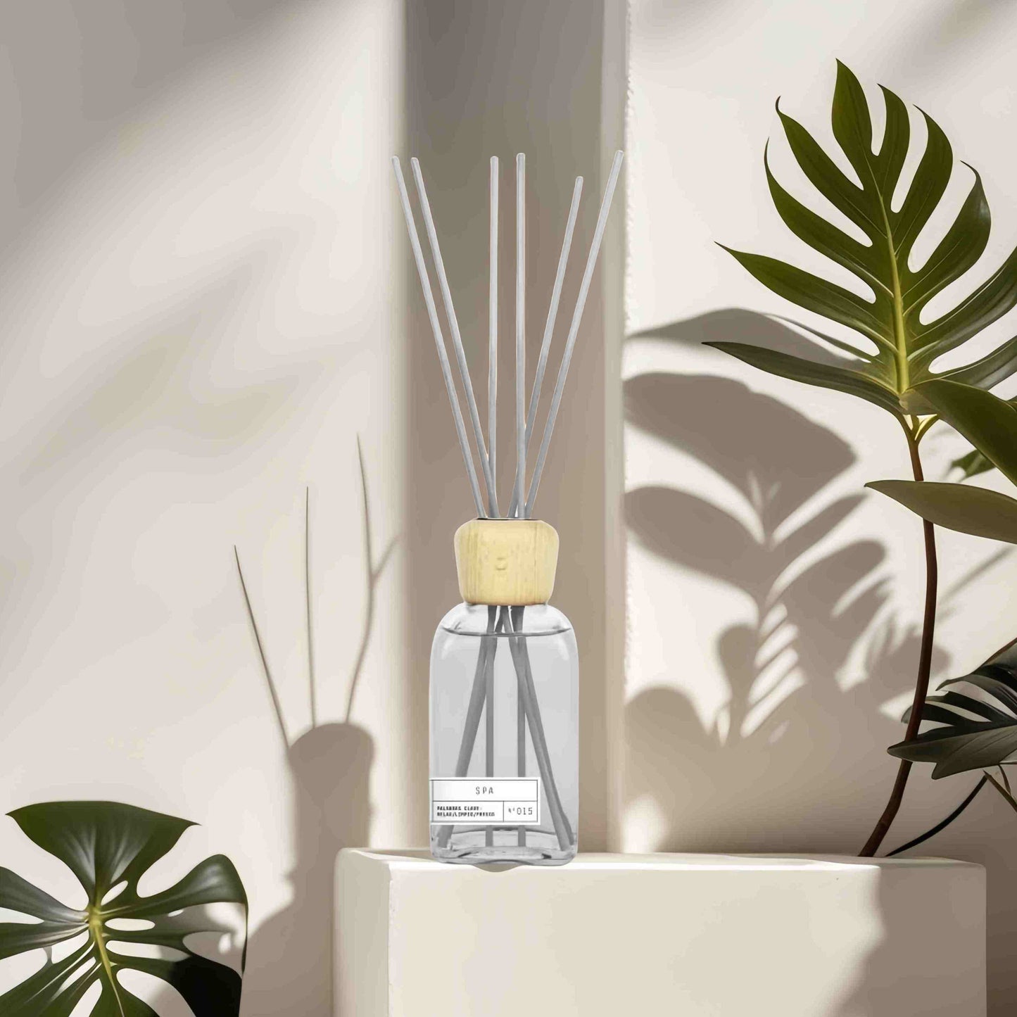 Difusor de Aroma Fresco de Larga Duración, Ambientador Mikado 220 ml, Aromas Naturales para el Hogar, Relajante y Refrescante