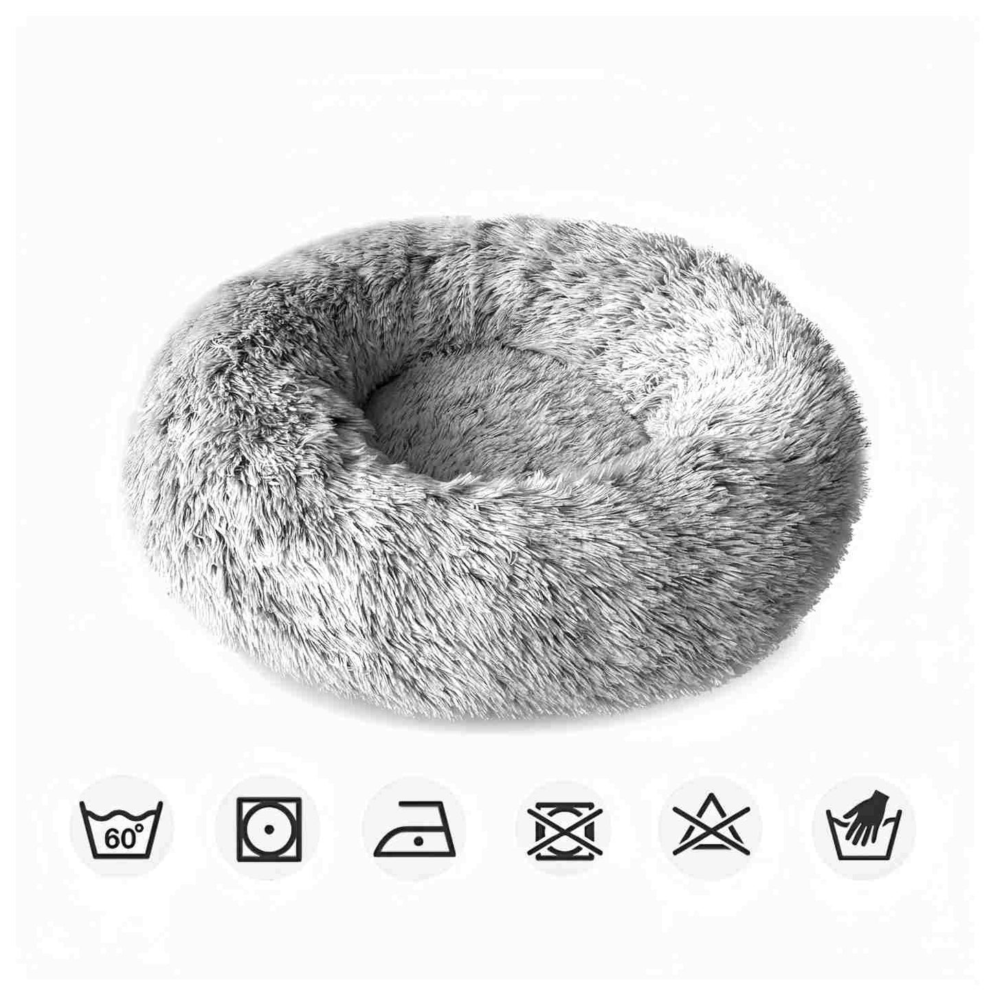 DAMDAM GO Camas para Mascotas, Cama para Perros, Cama Gato, Alfombra de Felpa Suave y Mullida