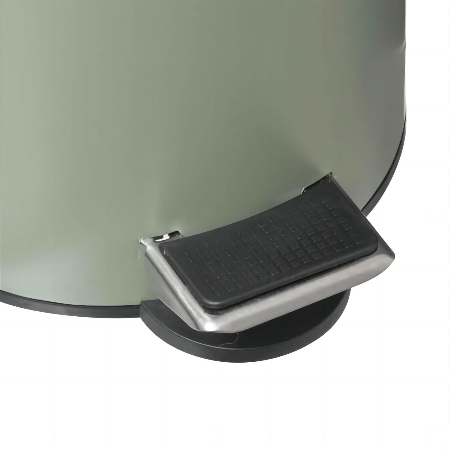 Papelera de Baño con Tapa de Madera 3L - Cubo de Basura para Baño con Tapa y Pedal Cierre Silencioso