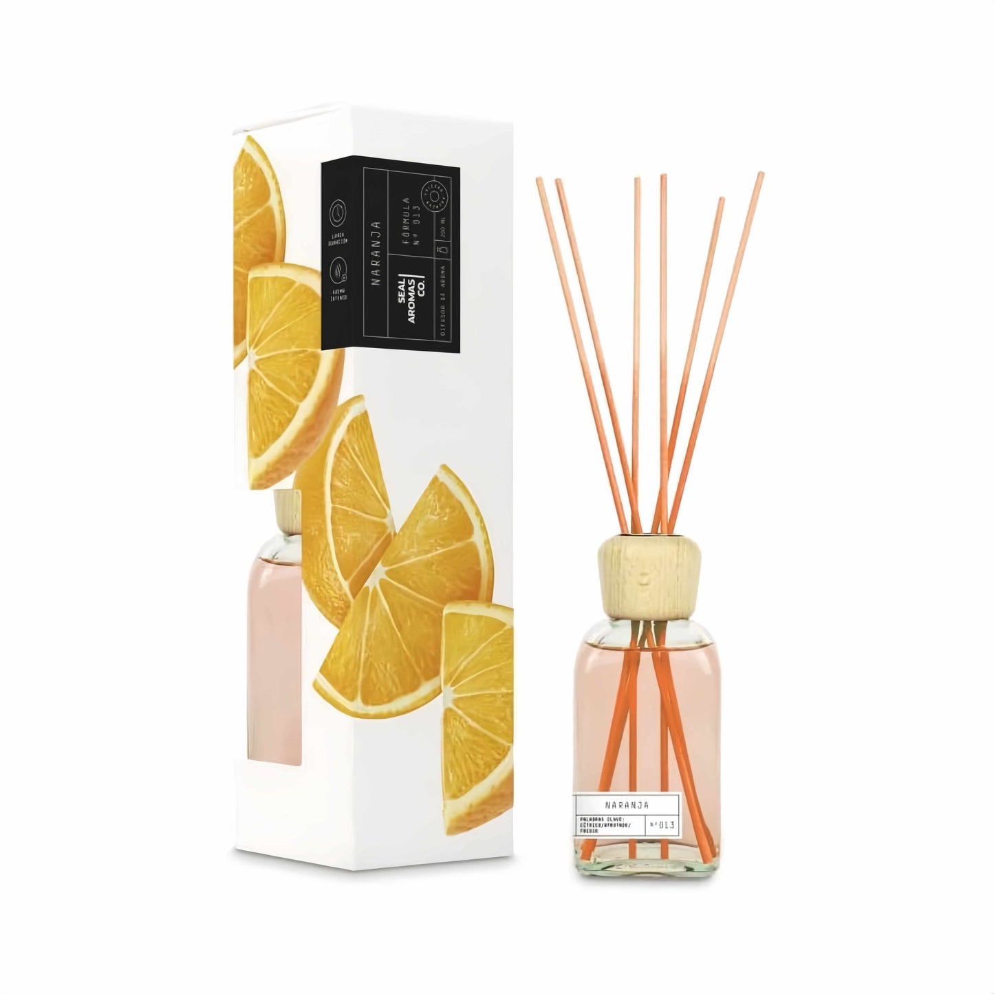 Difusor de Aroma Fresco de Larga Duración, Ambientador Mikado 220 ml, Aromas Naturales para el Hogar, Relajante y Refrescante