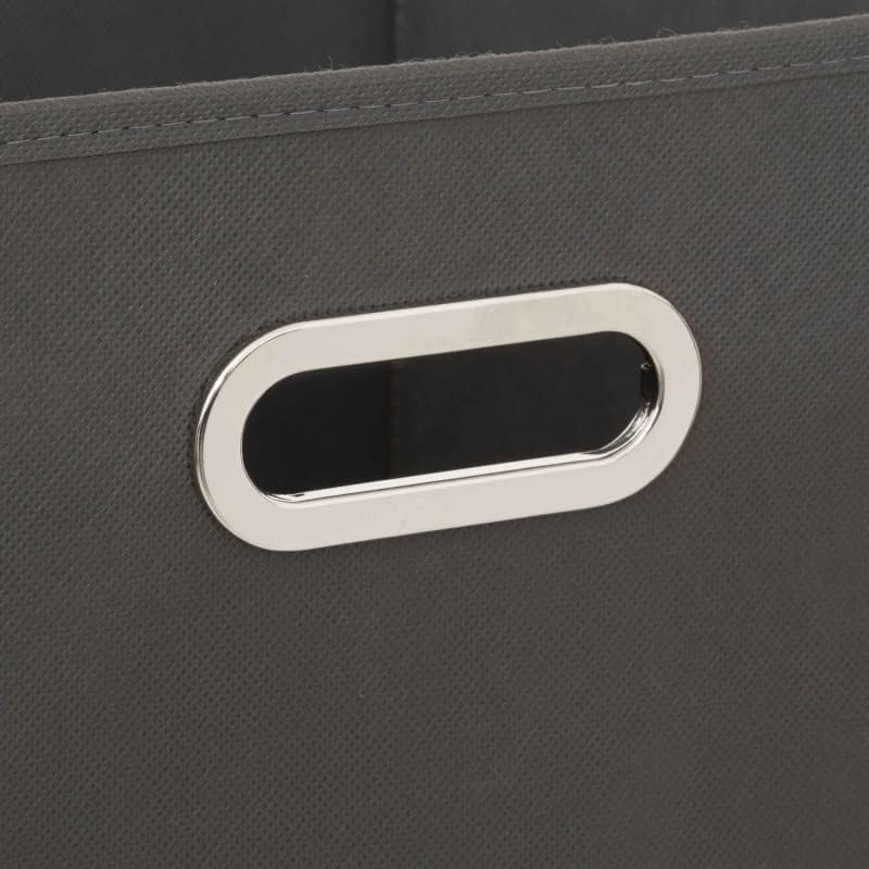 Cajas de Almacenamiento de Tela Cesta Organizador Plegable Pack de 2 Unidades
