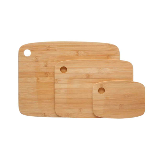 Tabla Cortar de Madera Para Cocina, Tabla de Bambú, Para Carnes, Verduras, Queso y Pan