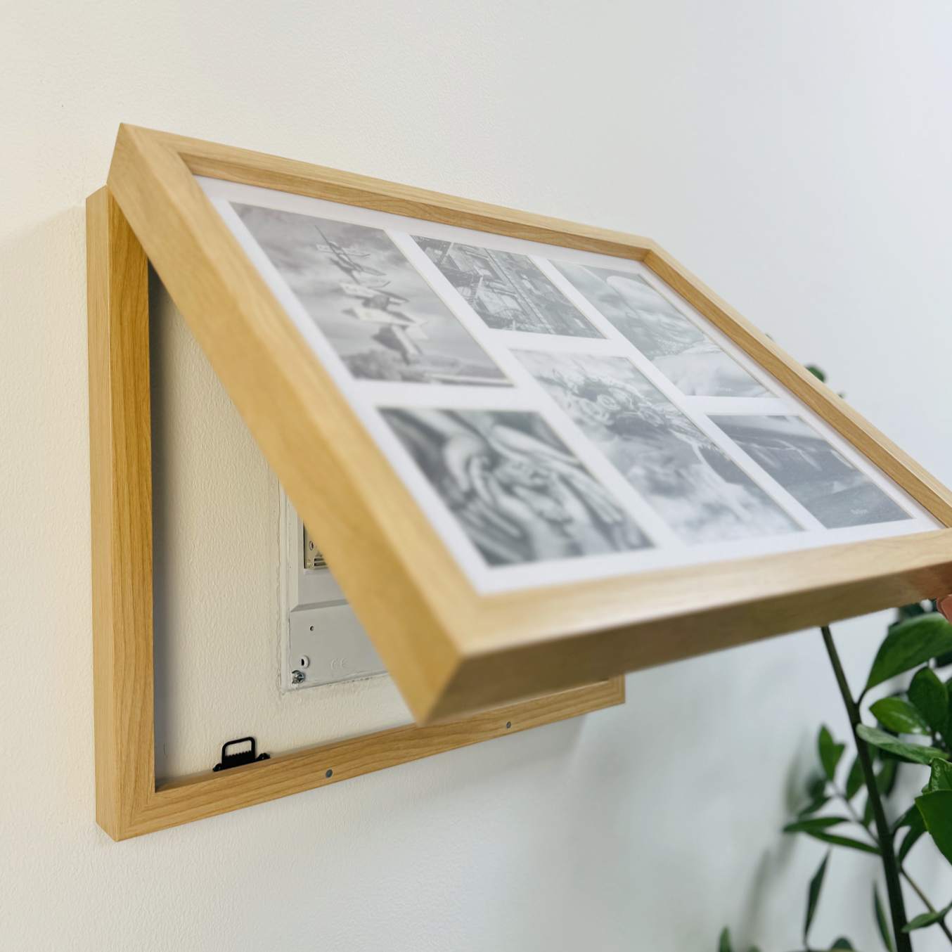 Tapa Contador Para Eléctricos Nórdico de Plastico, Cubre Contador Tapa Decorativa Para Cuadro Eléctrico Con Fotos