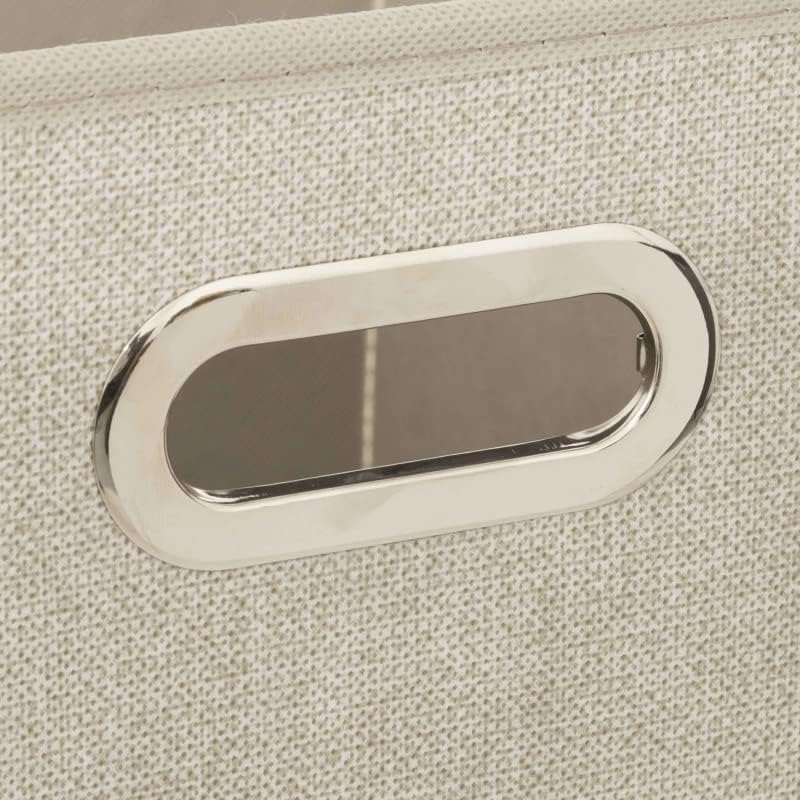 Cajas de Almacenamiento de Tela Cesta Organizador Plegable Pack de 2 Unidades