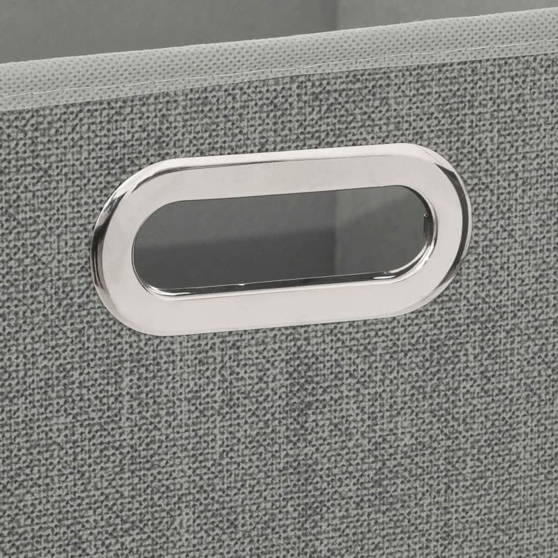 Cajas de Almacenamiento de Tela Cesta Organizador Plegable Pack de 2 Unidades