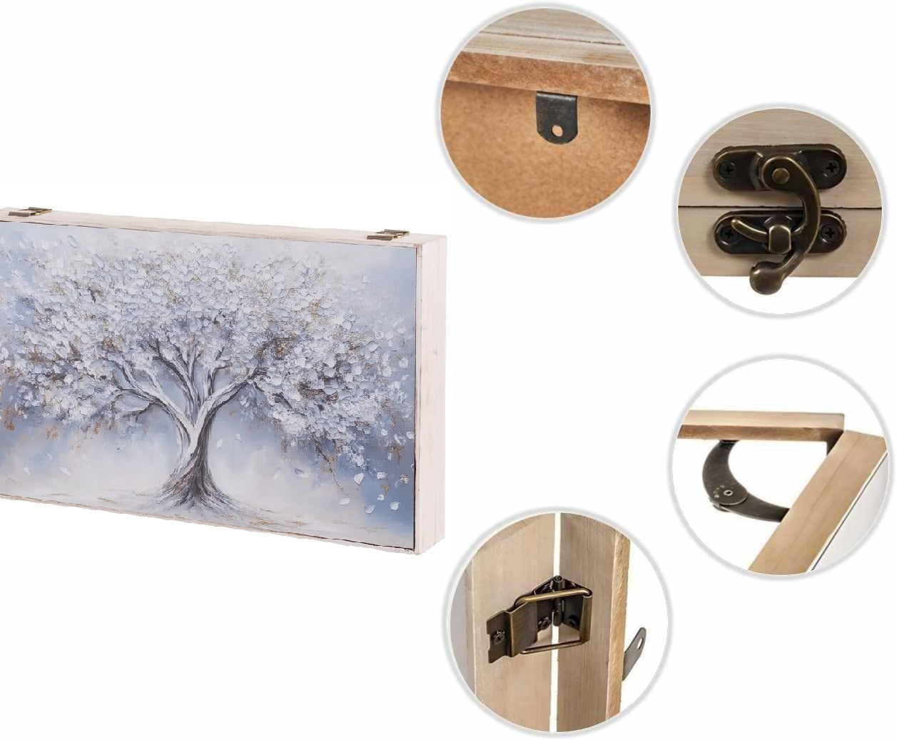 Tapa Contador de luz Cubre Cuadros Electricos Arbol Vida Impresión