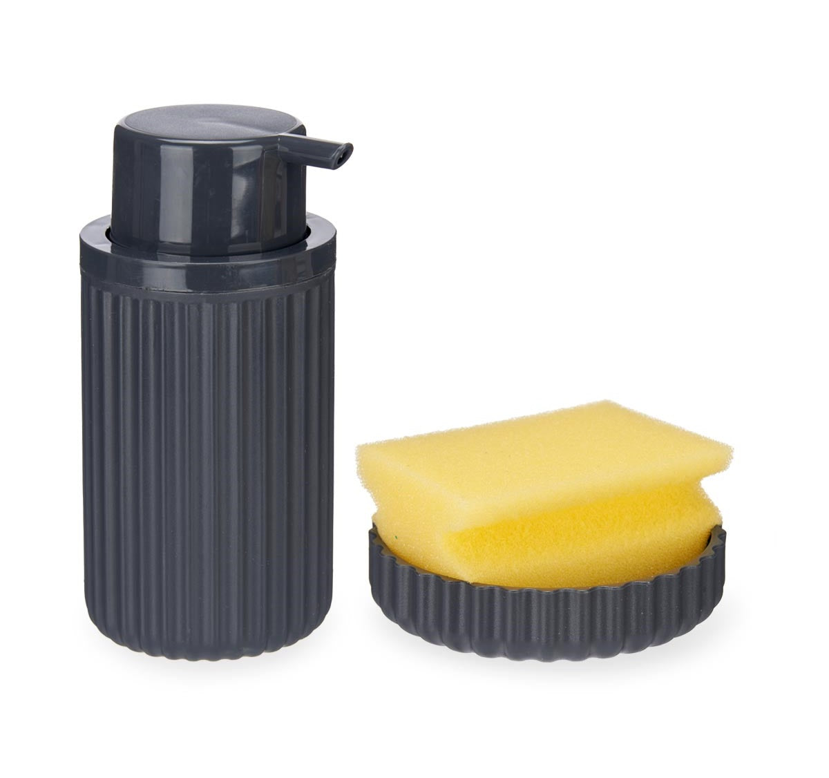 Set de Dispensador de Cocina, Dispensador de Lavavajillas, con Estropajero+ Estropajo