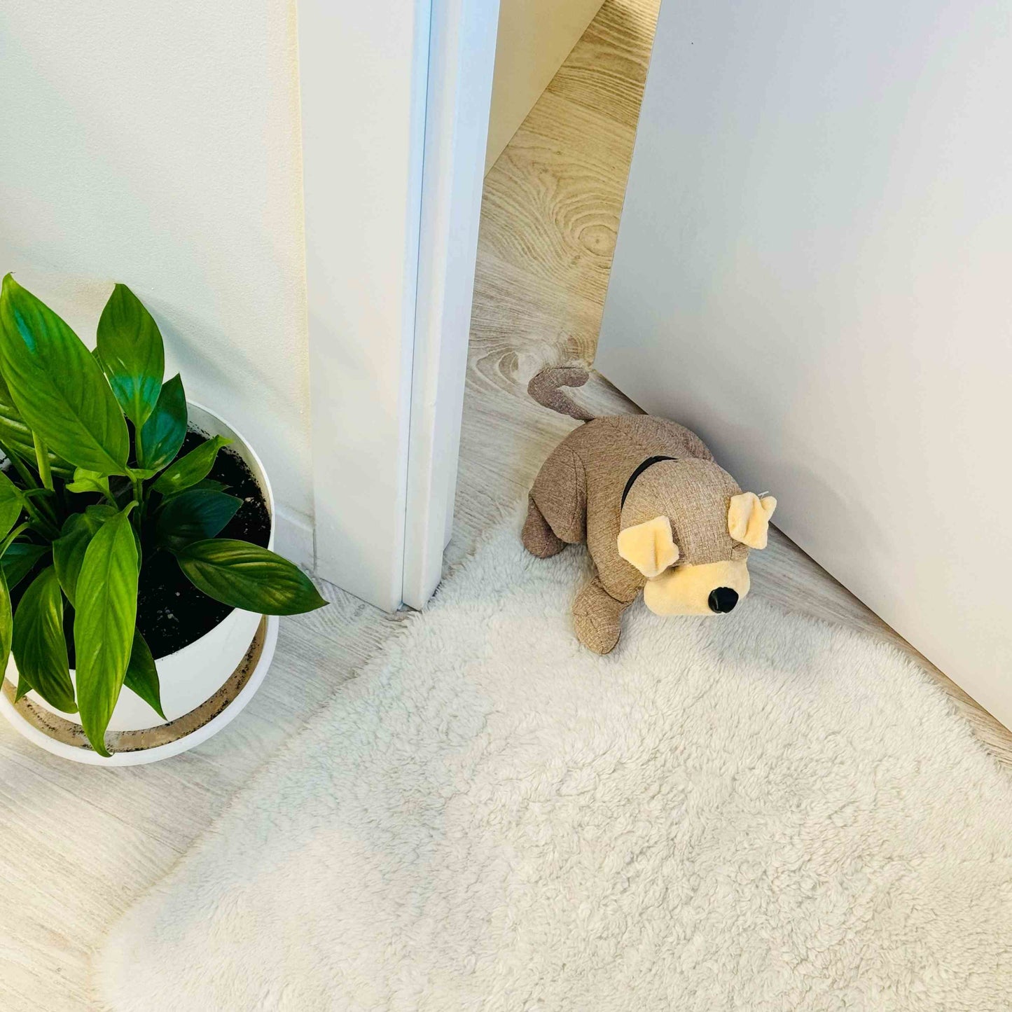 Tope de Puerta Antigolpe, Tope de Puerta con Diseño de Perro, Protección para Paredes y Mascotas, Diseño Divertido Protege tu Hogar