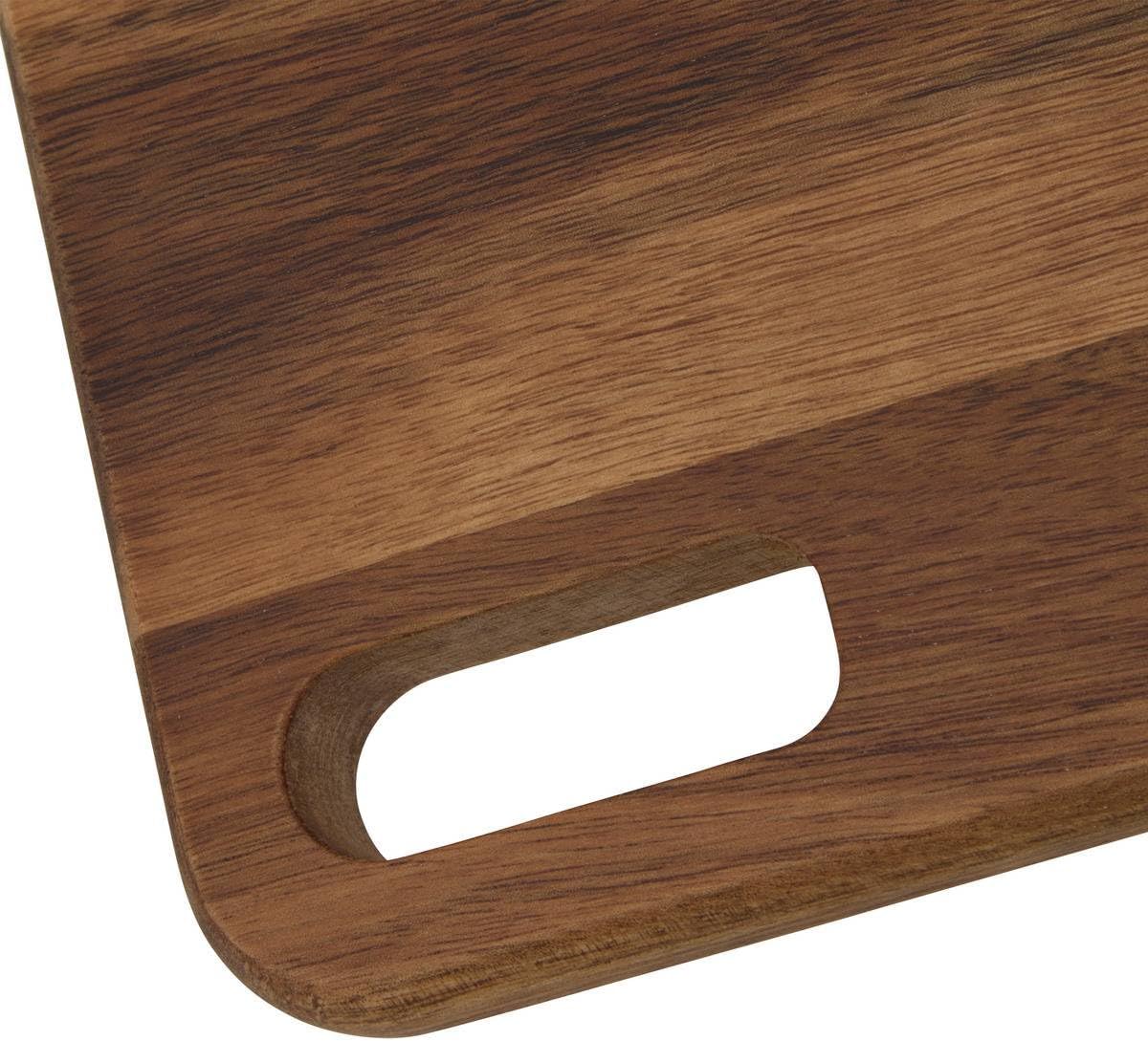 5Five - Tabla de cortar de acacia marrón - 35 x 25 x 2 cm - Accesorio de cocina, uso diario