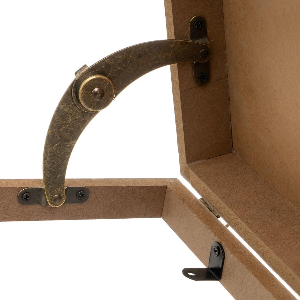 Tapa Contador luz o Cuadro eléctrico Piedras de Madera MDF de 46x6x33 cm